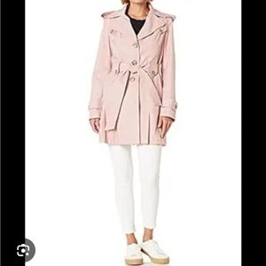 Via Spiga Blush Pink Trench Coat